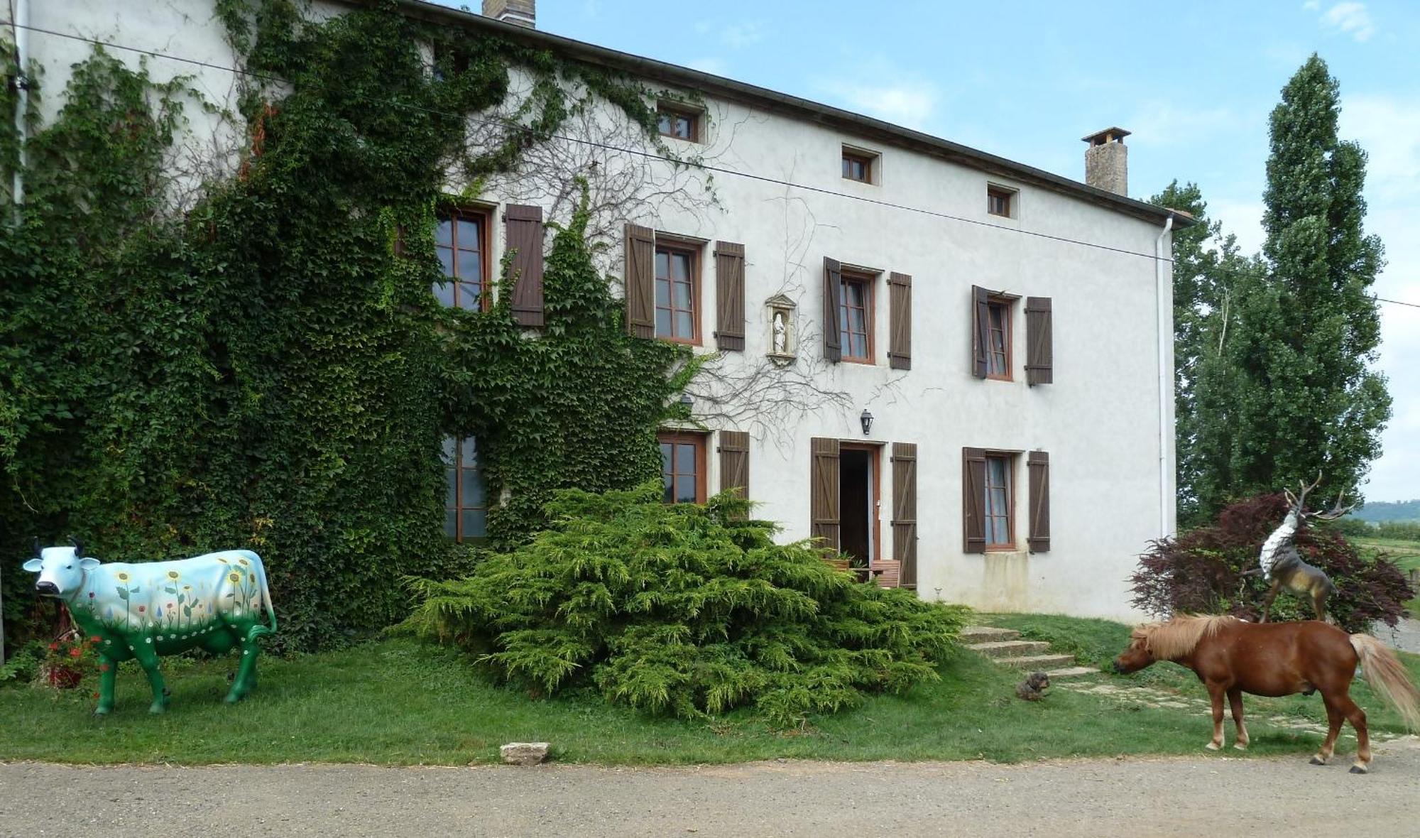 Ferme Du Montheu Acomodação com café da manhã Dommartin sous Amance Exterior foto